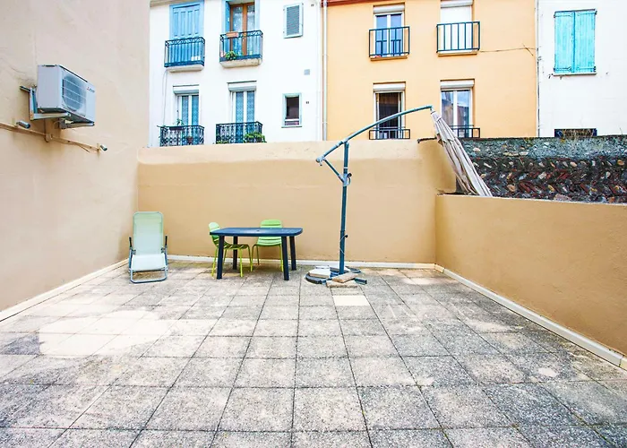 Le Mystere - Proche Gare - Terrasse Apartament Perpignan